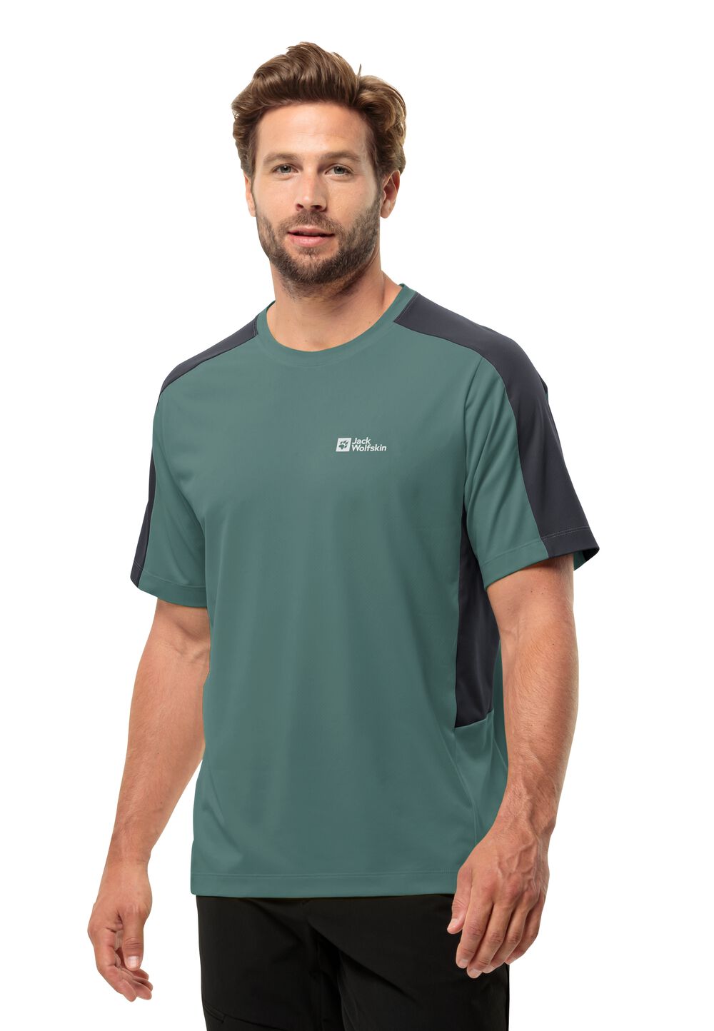 Jack Wolfskin Narrows T-Shirt Men Functioneel shirt Heren 3XL jade green jade green